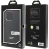 Audi Synthetic Leather MagSafe iPhone 15 Pro 6.1 czarny/black hardcase AU-TPUPCMIP15P-GT/D3-BK